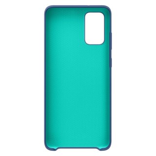 Elastyczne silikonowe etui Silicone Case do Samsung Galaxy S20+ (S20 Plus) ciemnoniebieski