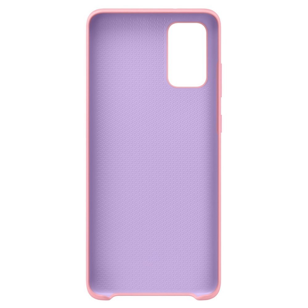 Elastyczne silikonowe etui Silicone Case do Samsung Galaxy S20+ (S20 Plus) różowy