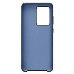 Elastyczne silikonowe etui Silicone Case do Samsung Galaxy S20 Ultra czarny