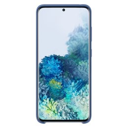 Elastyczne silikonowe etui Silicone Case do Samsung Galaxy S20 niebieski