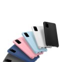 Elastyczne silikonowe etui Silicone Case do Samsung Galaxy S20 różowy
