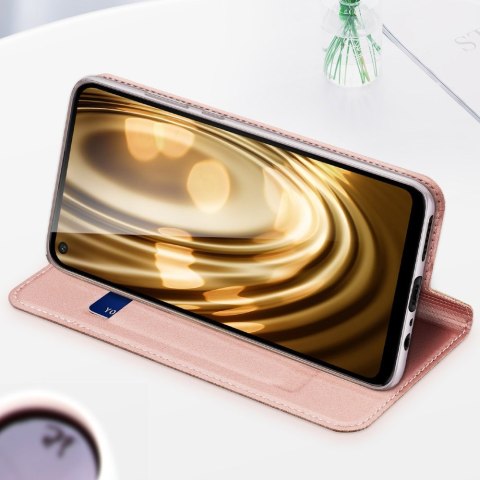 Etui DUX DUCIS Skin Pro z klapką do Huawei P40 Lite E różowy