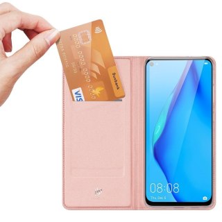 Etui z klapką DUX DUCIS Skin Pro do Huawei P40 Lite / Nova 7i / Nova 6 SE różowy