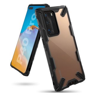 Etui pancerne z ramką Ringke Fusion X do Huawei P40 Pro czarny