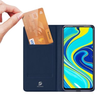 Etui z klapką DUX DUCIS Skin Pro do Xiaomi Redmi Note 9S / 9 Pro / 9 Pro Max granatowy