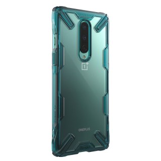 Pancerne etui Ringke Fusion X z ramką do OnePlus 8 zielony