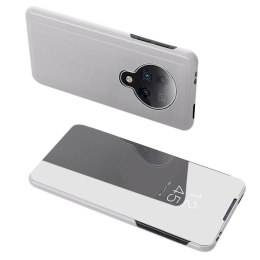 Etui z klapką Clear View Case do Xiaomi Redmi K30 Pro / Poco F2 Pro srebrny