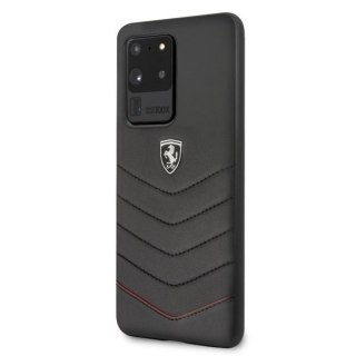 Oryginalne Etui Ferrari Hardcase do Samsung S20 Ultra czarny/black Heritage