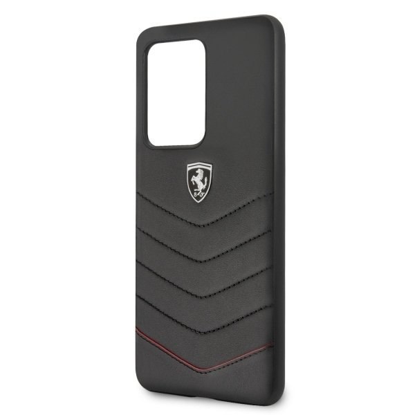 Oryginalne Etui Ferrari Hardcase do Samsung S20 Ultra czarny/black Heritage