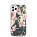 Etui Guess do iPhone 11 Pro granatowy/navy N°3 Flower Collection