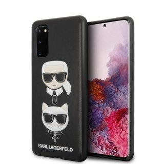 Oryginalne Etui Karl Lagerfeld do Samsung S20 hardcase czarny/black Karl & Choupette