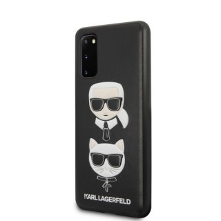 Oryginalne Etui Karl Lagerfeld do Samsung S20 hardcase czarny/black Karl & Choupette