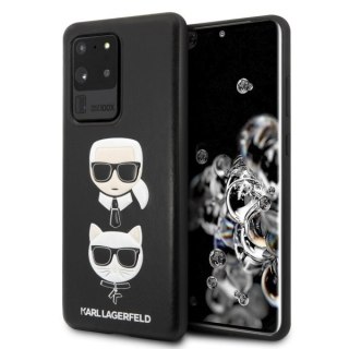 Oryginalne Etui Karl Lagerfeld do Samsung S20 Ultra hardcase czarny/black Karl & Choupette