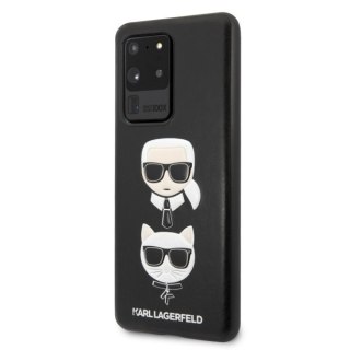 Oryginalne Etui Karl Lagerfeld do Samsung S20 Ultra hardcase czarny/black Karl & Choupette