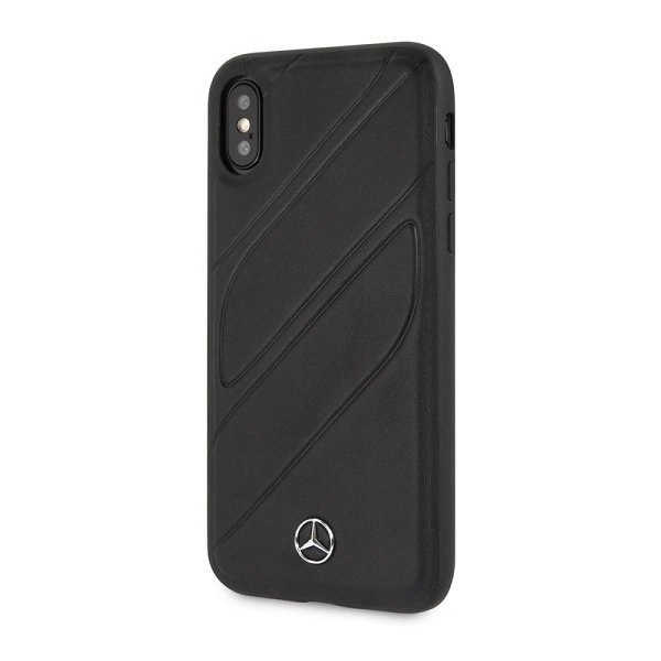Etui Mercedes do iPhone X / Xs hard case czarny/black New Organic I