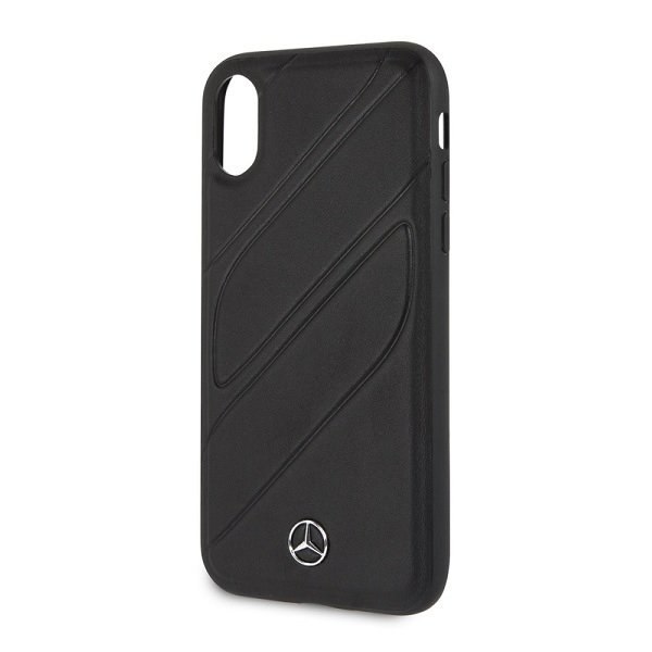 Etui Mercedes do iPhone X / Xs hard case czarny/black New Organic I