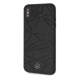 Etui Mercedes do iPhone X / Xs hard case czarny/black Twister