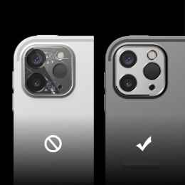 Aluminiowa ozdobna osłona na cały tylny aparat kamerę Ringke Camera Styling do iPad Pro 12,9'' 2020 / iPad Pro 11'' 2020 czarny
