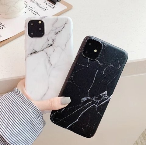 Wozinsky Marble żelowe etui pokrowiec marmur Xiaomi Mi Note 10 Lite różowy