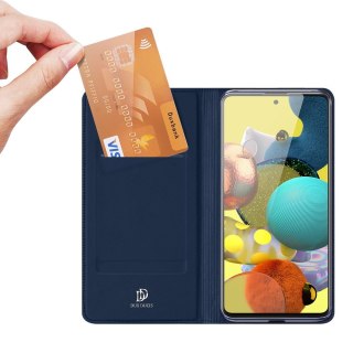 Etui z klapką DUX DUCIS Skin Pro do Samsung Galaxy A51 niebieski