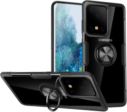 Pancerne Etui plus Ring do Samsung Galaxy S20 Ultra czarny