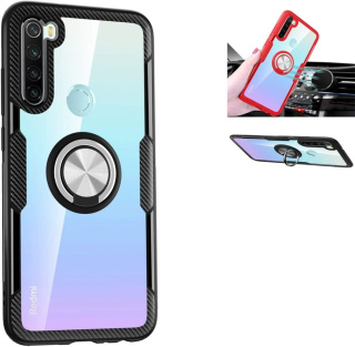 Pancerne Etui plus Ring do Xiaomi Redmi Note 8T czarny