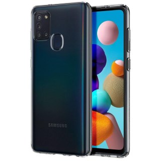 Etui Spigen Liquid Crystal do Samsung Galaxy A21S bezbarwny