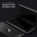 Szkło hartowane Spigen Alm Glass FC do iPhone 7 / 8 / SE 2020 czarny