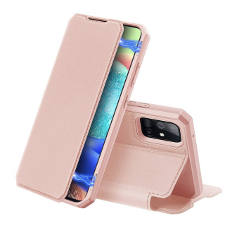 Etui z klapką DUX DUCIS Skin X do Samsung Galaxy A71 5G różowy