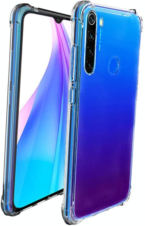 Etui bezbarwne Anti Shock do Xiaomi Redmi Note 8T