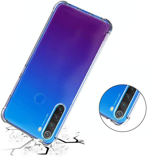 Etui bezbarwne Anti Shock do Xiaomi Redmi Note 8T