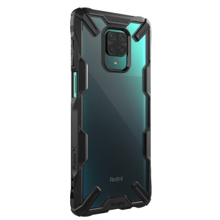 Etui pancerny pokrowiec z ramką do Xiaomi Redmi Note 9 Pro / Redmi Note 9S czarny