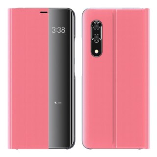 Etui z klapką z funkcją podstawki do Huawei P30 Lite różowy