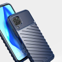 Elastyczne pancerne etui pokrowiec do Huawei P40 Lite niebieski