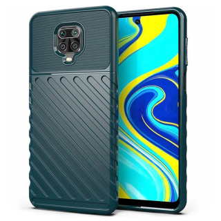 Elastyczne pancerne etui do Xiaomi Redmi Note 9 Pro / Redmi Note 9S zielony