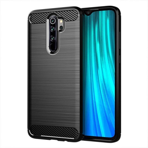 Etui pancerne + szkło do Xiaomi Redmi Note 8 Pro czarny