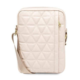 Guess Torba 10" różowa / pink Quilted Tablet Bag