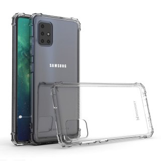 Pancerne etui Anti Shock do Samsung Galaxy A51 przezroczysty