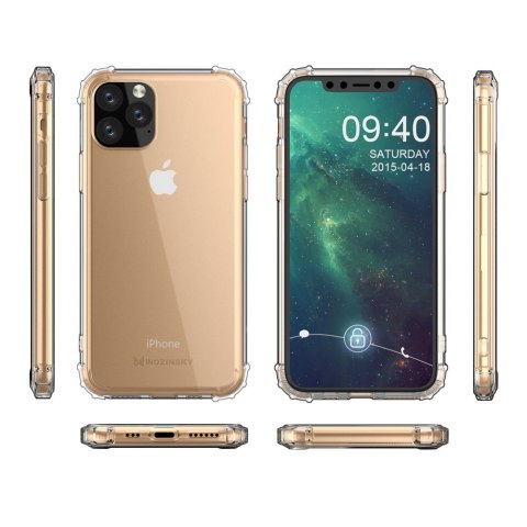 Pancerne etui Anti Shock do iPhone 11 Pro przezroczysty