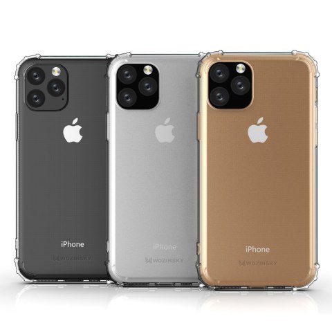 Pancerne etui Anti Shock do iPhone 11 Pro przezroczysty