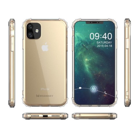 Pancerne etui Anti Shock do iPhone 11 przezroczysty