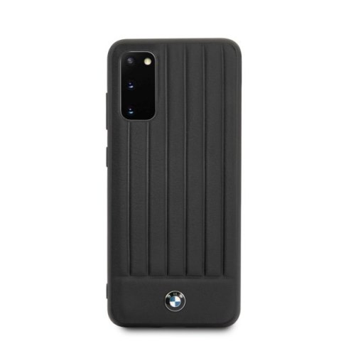 Etui hardcase BMW do Samsung Galaxy S20 czarny/black Signature