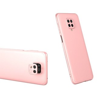 Etui na całą obudowę przód + tył do Xiaomi Redmi Note 9 Pro / Redmi Note 9S różowy