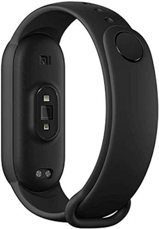 Silikonowa opaska do Xiaomi Mi Band 5 / 6 / 7 czarny