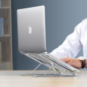 Składana podstawka do laptopa MacBooka L (ekran od 14'' do 17,3'') srebrny