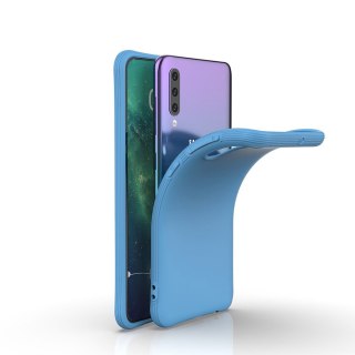 Elastyczne żelowe etui do Samsung Galaxy A70 pomarańczowy