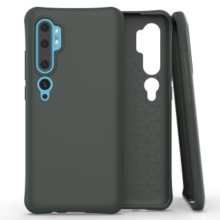 Elastyczne żelowe etui do Xiaomi Mi Note 10 / Mi Note 10 Pro ciemnozielony