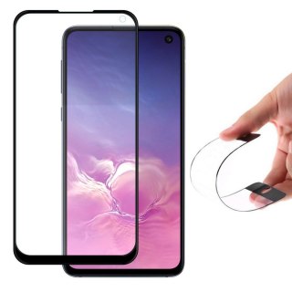 Folia szklana z ramką do Samsung Galaxy S10 Lite czarny