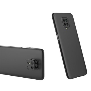 Etui na całą obudowę przód + tył do Xiaomi Redmi Note 9 Pro / Redmi Note 9S czarny