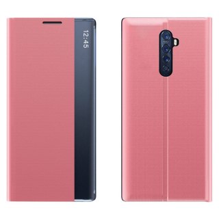 Etui z klapką z funkcją podstawki do Xiaomi Redmi Note 8 Pro różowy